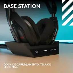 Headset Gamer Sem Fio Logitech G Astro A50 X LIGHTSPEED + Base Station — imagem 11