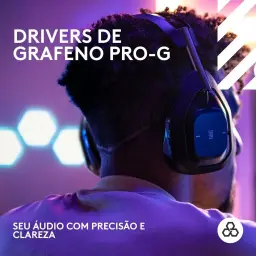Headset Gamer Sem Fio Logitech G Astro A50 X LIGHTSPEED + Base Station — imagem 3