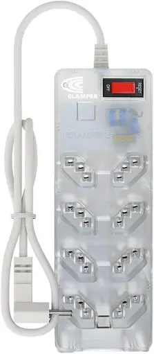Filtro de Linha iCLAMPER Energia 8 com Proteção contra Surtos Elétricos(DPS) 8