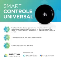 Smart Controle Universal Wi-Fi Positivo