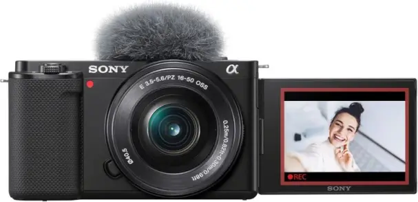 Sony Alpha ZV-E10 Kit câmera Vlog sem