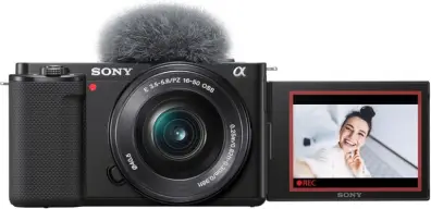 Sony Alpha ZV-E10 Kit câmera Vlog sem
