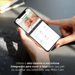 Câmera Inteligente Interna Compatível com Alexa Wi-fi Full HD iM3 C Preto — imagem 9