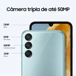 Galaxy M15 5G, 6.000mAh, Câmera Tripla até 50MP, 128GB - Cinza — imagem 7