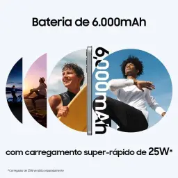 Galaxy M15 5G, 6.000mAh, Câmera Tripla até 50MP, 128GB - Cinza — imagem 5