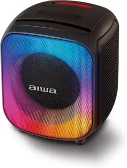 Caixa de Som PartyBox AIWA PB-07 Bluetooth 8H RGB USB TWS Preto — imagem 13