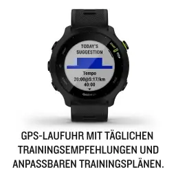 Garmin Relógio Forerunner 55 Preto 42mm com Monitor Cardíaco de Pulso e GPS — imagem 3