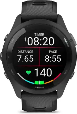 Garmin Smartwatch de corrida Forerunner 265, tela AMOLED colorida — imagem 2