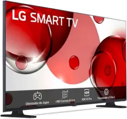 Smart TV 32" LGChannels HD ThinQAI 32LR650BPSA HDR10 Bluetooth Game Optimizer — imagem 3