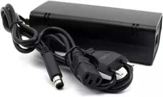 Fonte de Alimentação Ac Bivolt Compatível com Xbox 360-E Super Slim 1 Pino + — imagem 4