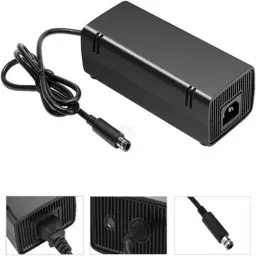 Fonte de Alimentação Ac Bivolt Compatível com Xbox 360-E Super Slim 1 Pino + — imagem 7