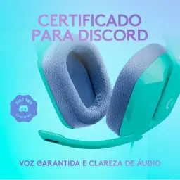 Headset Gamer Logitech G335 com Almofadas com Espuma de Memória — imagem 9