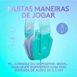 Headset Gamer Logitech G335 com Almofadas com Espuma de Memória — imagem 3