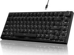 Attack Shark AK820 Teclado mecânico 75%