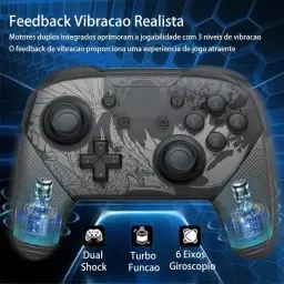 Controle profissional sem fio compatível com Switch/Switch Lite/Switch OLED — imagem 4