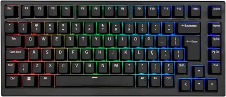 TECLADO AKKO MG75 ABNT2 PRETO SWITCH
