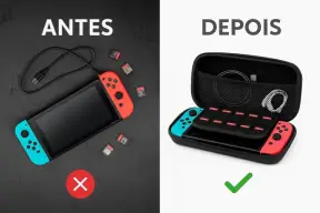 Case Capa Protetora Compatível com Nintendo Switch OLED — imagem 4