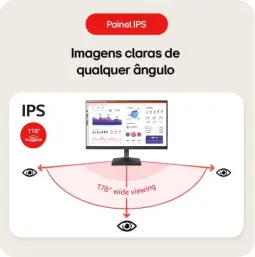Monitor PC Gamer LG 27" 27MS500 IPS 100Hz Full HD HDMI 2x — imagem 3