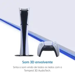 PlayStation 5 Slim Edição Digital com 2 Jogos — imagem 6