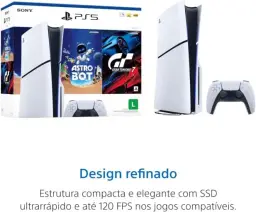 PlayStation®5 Slim Disk - Pacote ASTRO BOT e Gran Turismo 7 — imagem 2