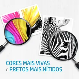 Cartucho de tinta HP 667 Preto Original (3YM79AB) Para Impressora Deskjet 2376 — imagem 7