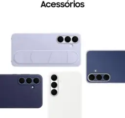 Celular Samsung Galaxy S25 FE 5G, 256GB, 8GB, Câmera Tripla - Azul Marinho — imagem 7