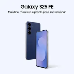 Celular Samsung Galaxy S25 FE 5G, 256GB, 8GB, Câmera Tripla - Azul Marinho — imagem 2
