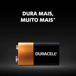 Duracell Bateria Alcalina 9V Com 2 Unidades – Ideal para Detectores de Fumaça e — imagem 3
