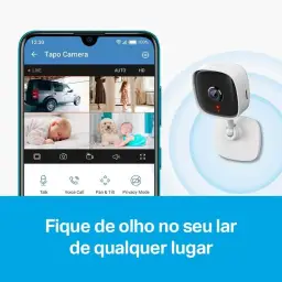 Camera de Segurança Wi-Fi, 1080p Full HD TP-Link Tapo C100, Visão Noturna — imagem 2