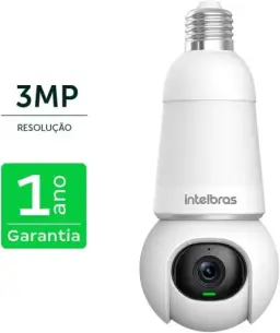 Câmera Inteligente iM6 com Conector E27 e Sensor Autotracking Intelbras — imagem 2