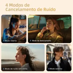 Fones de Ouvido QCY MeloBuds Pro, Fone Bluetooth com Cancelamento de Ruído — imagem 4