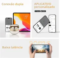 Fones de Ouvido QCY MeloBuds Pro, Fone Bluetooth com Cancelamento de Ruído — imagem 7