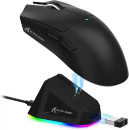 ATTACK SHARK X11 Mouse sem fio leve 62g