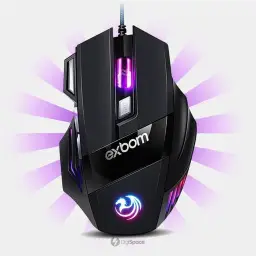 Mouse Gamer 7D 3200 DPI Ajustável 7 Botões Luzes Led RGB Alta Precisão e — imagem 4