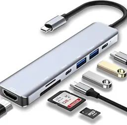Adaptador Hub USB-C Premium Saída HDMI