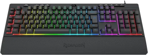 Teclado Gamer Membrana Redragon Shiva RGB V2 Preto K512RGB V2 — imagem 2