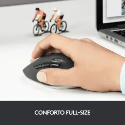 Mouse sem fio Logitech M720 Triathlon com Conexão USB Unifying ou Bluetooth com — imagem 7