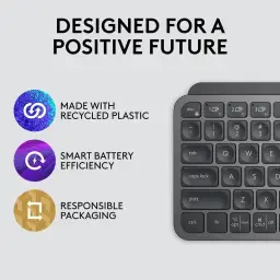 Teclado sem fio Logitech MX Keys Mini com Iluminação Inteligente — imagem 4