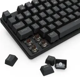 TECLADO MECÂNICO GAMER REDRAGON VALHEIM ILUMINAÇÃO RAINBOW PRETO SWITCH BROWN — imagem 6