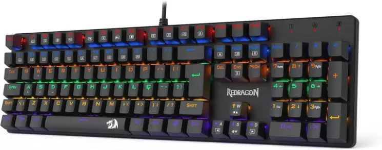 TECLADO MECÂNICO GAMER REDRAGON VALHEIM