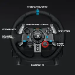Logitech G Volante de corrida e pedais de chão 29 Driving Force — imagem 6