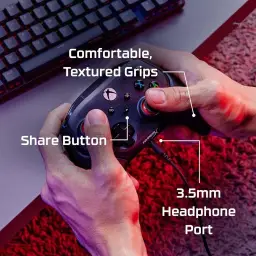 HyperX Clutch Gladiate – Wired Controller for Xbox One, Xbox Series X|S, PC — imagem 6