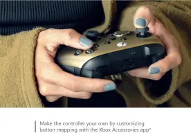 Xbox Special Edition Wireless Gaming Controller – Gold Shadow – Xbox Series X|S — imagem 8