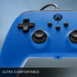 Controle com fio - Power A - para XBOX Série X | S - Azul — imagem 4