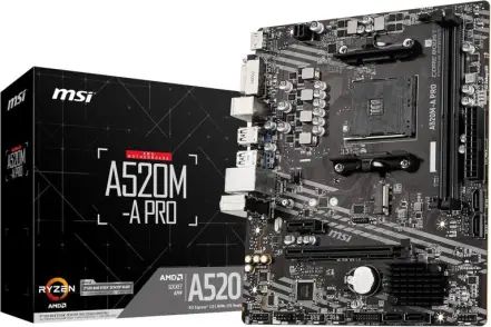 Placa Mãe MSI A520M-A PRO