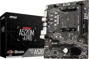 Placa Mãe MSI A520M-A PRO