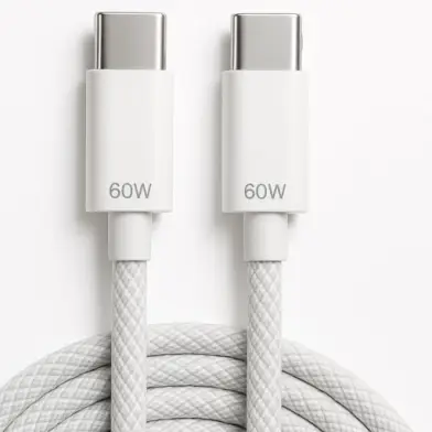 Cabo USB-C Tipo 60w Trançado Nylon