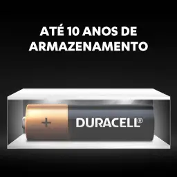 Duracell Pilhas Alcalinas AA Pequena Pack 4 Unidades – Dura até 10x – Mais — imagem 4