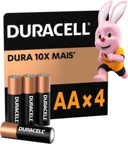 Duracell Pilhas Alcalinas AA Pequena