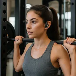 Fone de Ouvido Bluetooth 5.4, IPX5 à Prova D'Água, 45h de Bateria — imagem 5
